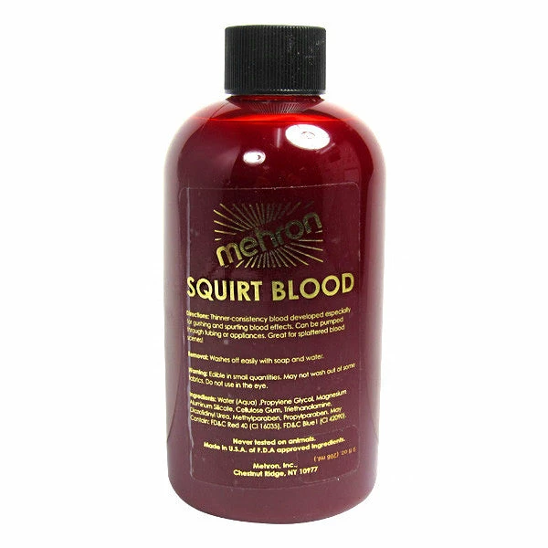 Mehron Performance Squirt Blood 1 Mehron Performance Squirt Blood