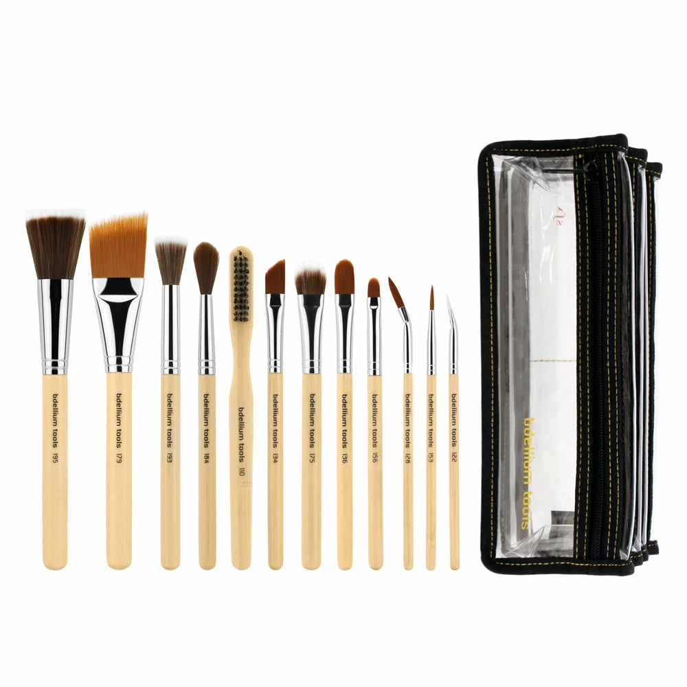 Bdellium Tools SFX 12pc. Brush Set With Double Pouch (1st Collection) Kits & Tools 1 Bdellium Tools SFX 12pc. Brush Set With Double Pouch (1st Collection) Kits & Tools