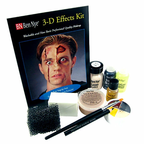 Ben Nye 3-D Special Effects Makeup Kit DK-2 1 Ben Nye 3-D Special Effects Makeup Kit DK-2