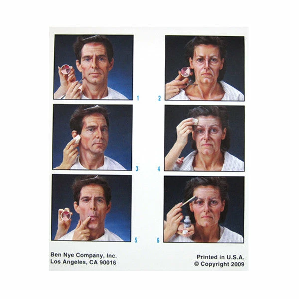 Ben Nye Old Age Makeup Kit HK-6 2 Ben Nye Old Age Makeup Kit HK-6