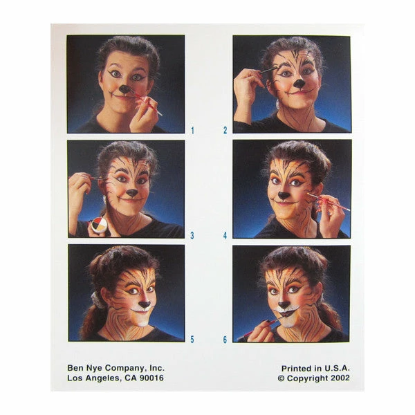 Ben Nye Cat/Lion Makeup Kit HK-5 2 Ben Nye Cat/Lion Makeup Kit HK-5