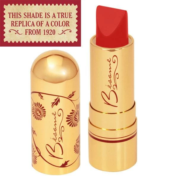 Besame Cosmetics 1920 - Besame Red Lipstick 1 Besame Cosmetics 1920 - Besame Red Lipstick