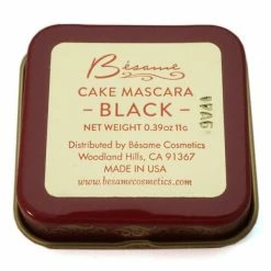 Eyes Besame Cosmetics 1920 Black Cake Mascara 5 Eyes Besame Cosmetics 1920 Black Cake Mascara