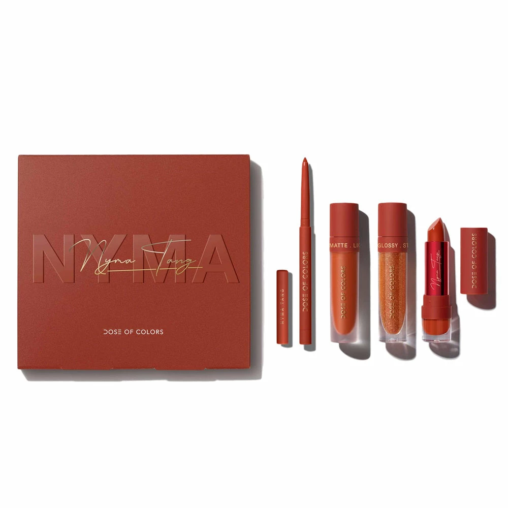 Dose Of Colors Nyma's Coral Lip Set 1 Dose Of Colors Nyma's Coral Lip Set