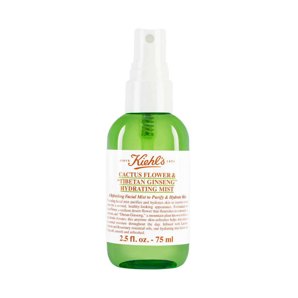 Kiehl's Since 1851 Cactus Flower & Tibetan Ginseng Hydrating Mist (2.5 Fl. Oz.) Skincare 1 Kiehl's Since 1851 Cactus Flower & Tibetan Ginseng Hydrating Mist (2.5 Fl. Oz.) Skincare
