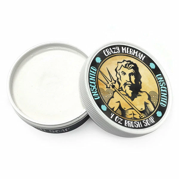 Crazy Merman Brush Soap Unscented Kits & Tools 2 Crazy Merman Brush Soap Unscented Kits & Tools
