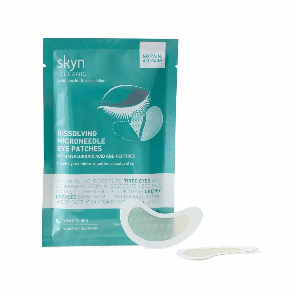 Skincare Skyn Iceland Dissolving Microneedle Eye Patches 1 Skincare Skyn Iceland Dissolving Microneedle Eye Patches