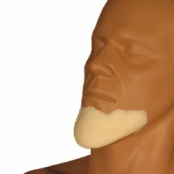 Special FX Rubber Wear Elongated Chin Foam Latex Prosthetic