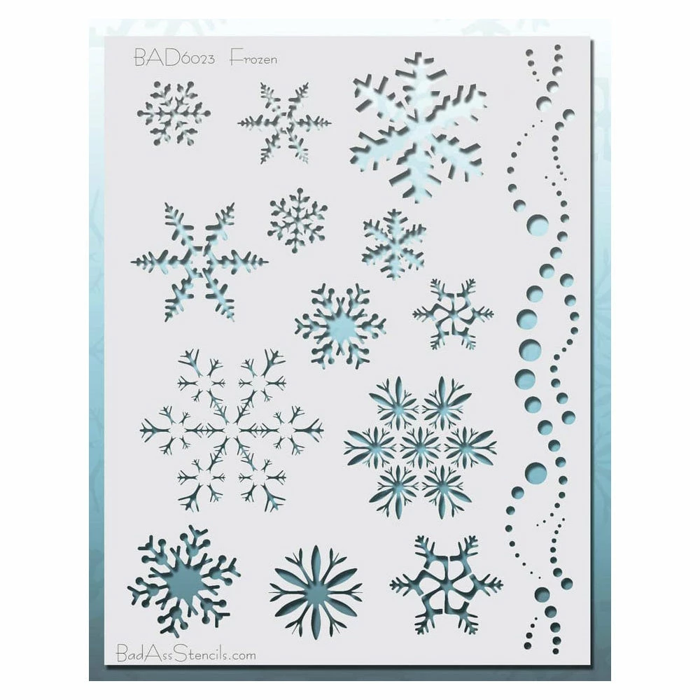 Graftobian Airbrush Stencils 6 Graftobian Airbrush Stencils