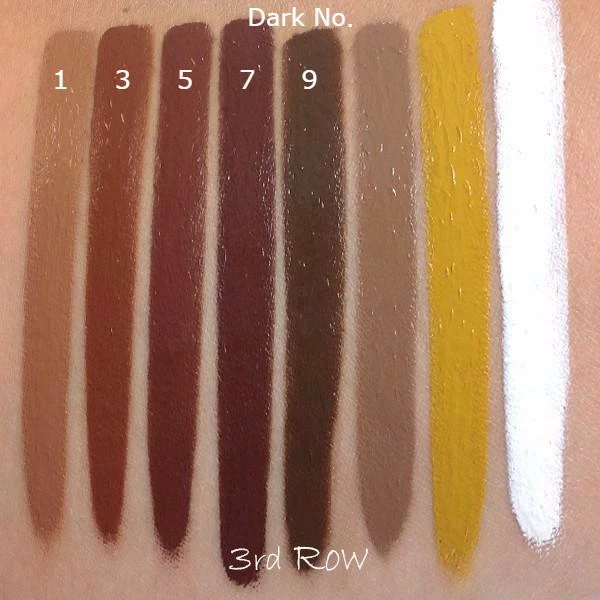 SAMPLE Of Keromask Concealing Cream Face 4 SAMPLE Of Keromask Concealing Cream Face