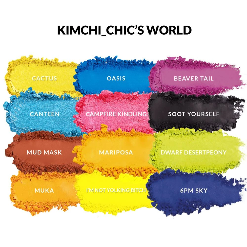 KimChi Chic Beauty Mad Maxine, Soot Yourself Eyeshadow Palette 6 KimChi Chic Beauty Mad Maxine, Soot Yourself Eyeshadow Palette