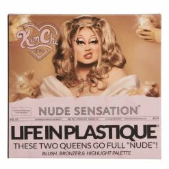 KimChi Chic Beauty Nude Sensation: Life In Plastique Blush, Bronzer & Highlighter Palette