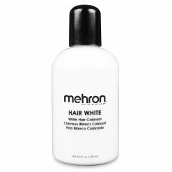 Mehron Hair White/Silver 8 Mehron Hair White/Silver