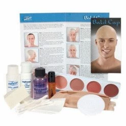 Mehron Bald Cap Premium Makeup Kit