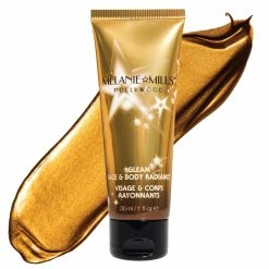Melanie Mills Hollywood Gleam Face & Body Radiance 1oz. 18 Melanie Mills Hollywood Gleam Face & Body Radiance 1oz.