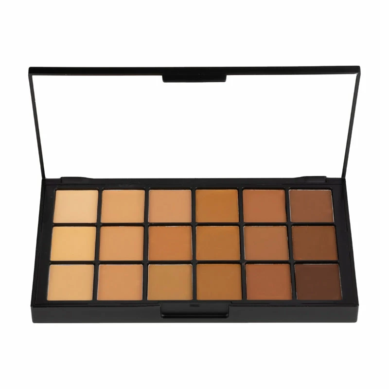 Ben Nye Matte HD Foundation Palette - 18 Colors 5 Ben Nye Matte HD Foundation Palette - 18 Colors