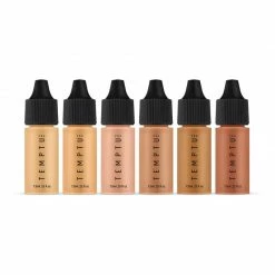 Temptu Perfect Canvas Hydra Lock Airbrush Foundation 6-pack Medium/Tan Face