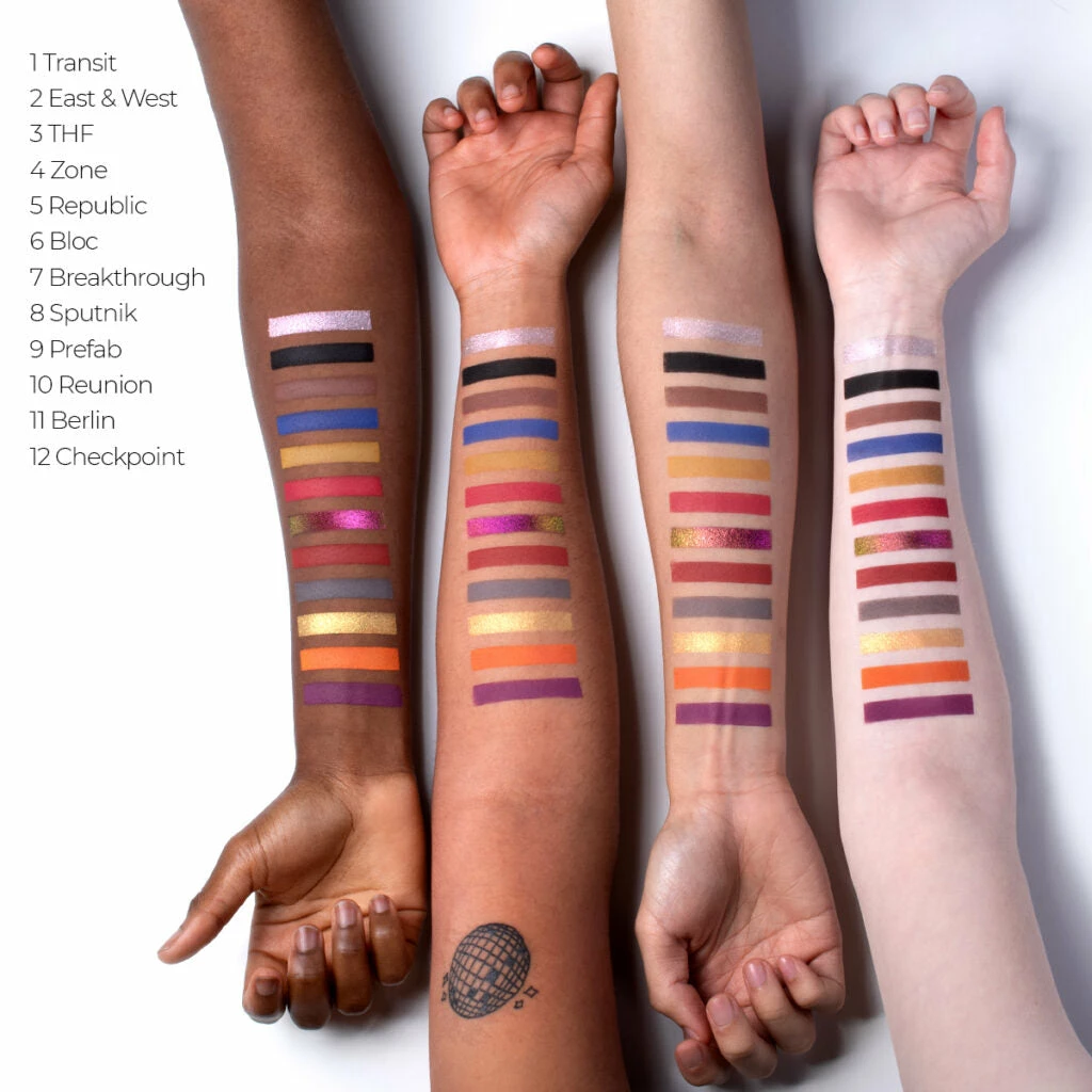 Lethal Cosmetics MAGNETIC Pressed Powder Palette - Berlin 89 3 Lethal Cosmetics MAGNETIC Pressed Powder Palette - Berlin 89