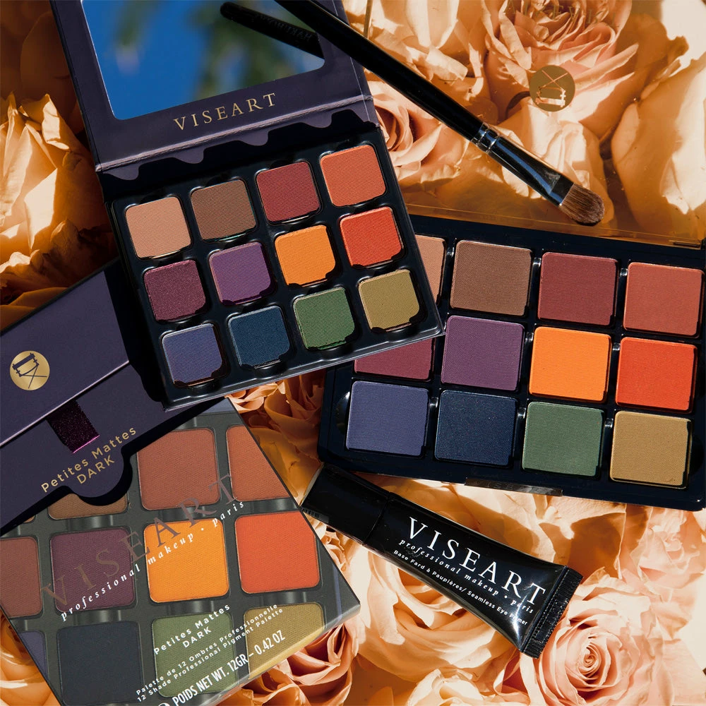 Viseart Petites Mattes Dark Eyeshadow Palette 6 Viseart Petites Mattes Dark Eyeshadow Palette