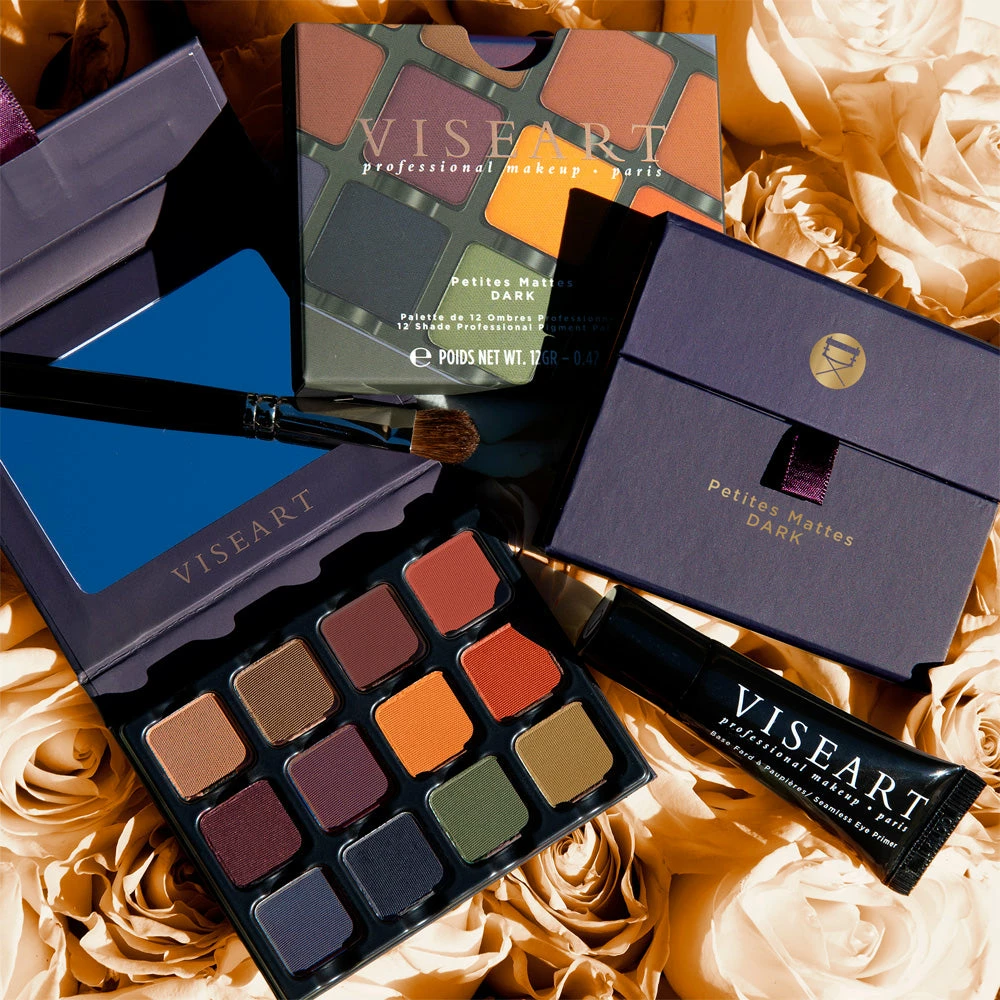 Viseart Petites Mattes Dark Eyeshadow Palette 5 Viseart Petites Mattes Dark Eyeshadow Palette