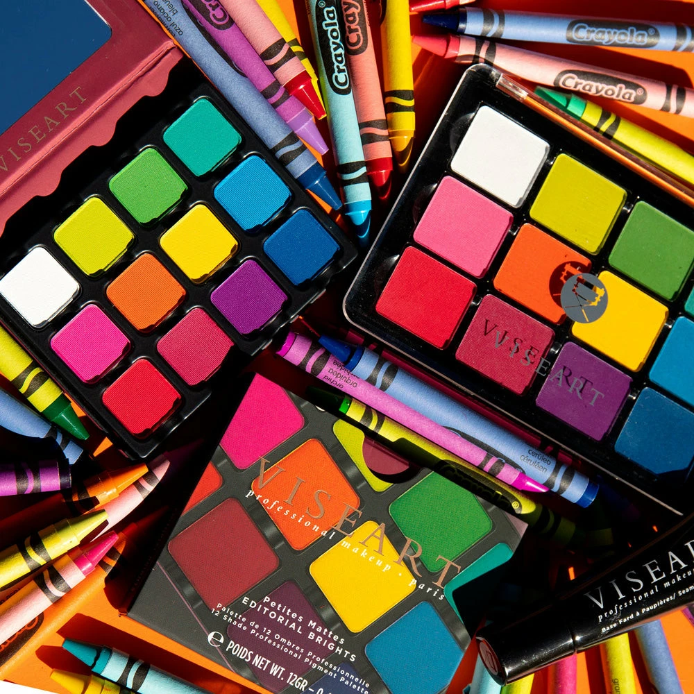 Viseart Petites Mattes Editorial Brights Eyeshadow Palette 5 Viseart Petites Mattes Editorial Brights Eyeshadow Palette