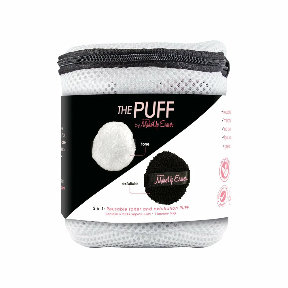 The Makeup Eraser The Puff (5 Pack): Tone & Deeply Exfoliate New 1 The Makeup Eraser The Puff (5 Pack): Tone & Deeply Exfoliate New