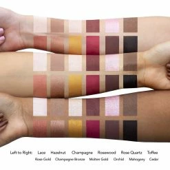 Jouer Rose Gold Matte & Shimmer Eyeshadow Palette