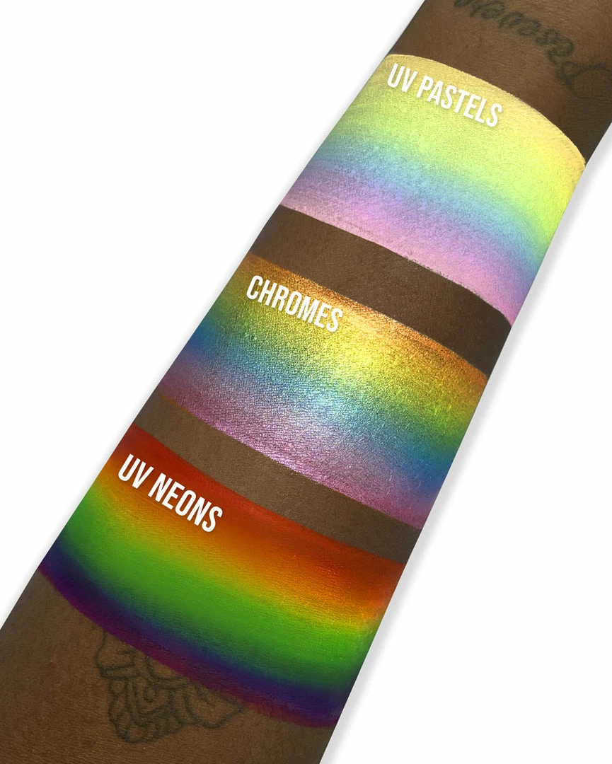 Gavissi UV Pastel Rainbow 6 Color Split Liner 2 Gavissi UV Pastel Rainbow 6 Color Split Liner