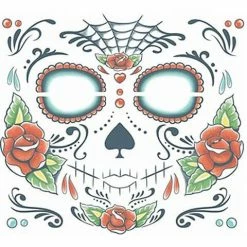 Special FX Tinsley Transfers Costume Face Kit - Sugar Skull