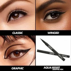 Make Up For Ever Aqua Resist Graphic Pen - Black New 7 Make Up For Ever Aqua Resist Graphic Pen - Black New