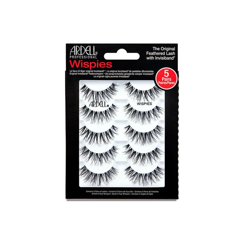 Ardell Lashes Ardell 5 Pack Wispies Lashes - Black (68984) Eyes 1 Ardell Lashes Ardell 5 Pack Wispies Lashes - Black (68984) Eyes