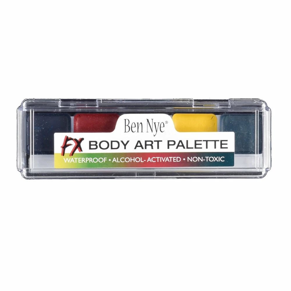Ben Nye Alcohol Activated Body Art FX Palette (AAP-07) 1 Ben Nye Alcohol Activated Body Art FX Palette (AAP-07)