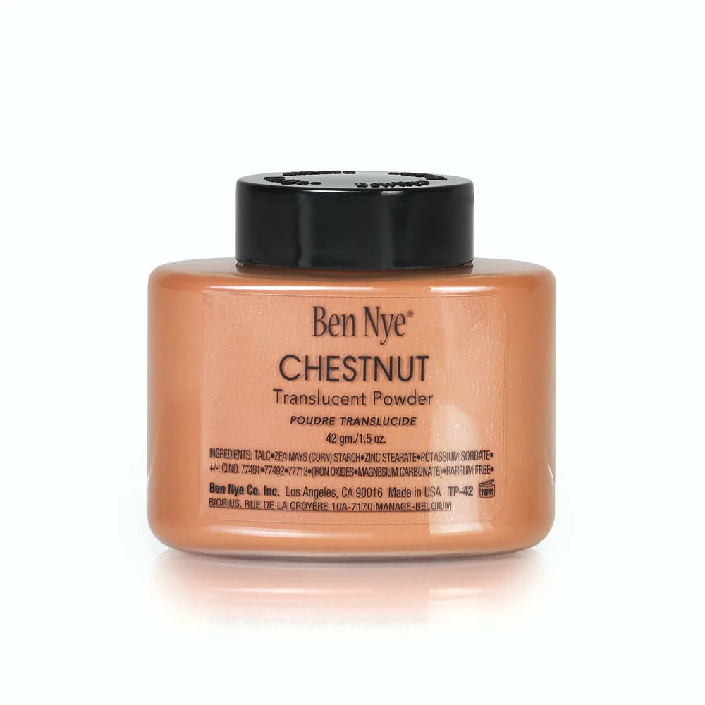 Ben Nye Chestnut Classic Translucent Face Powder 4 Ben Nye Chestnut Classic Translucent Face Powder