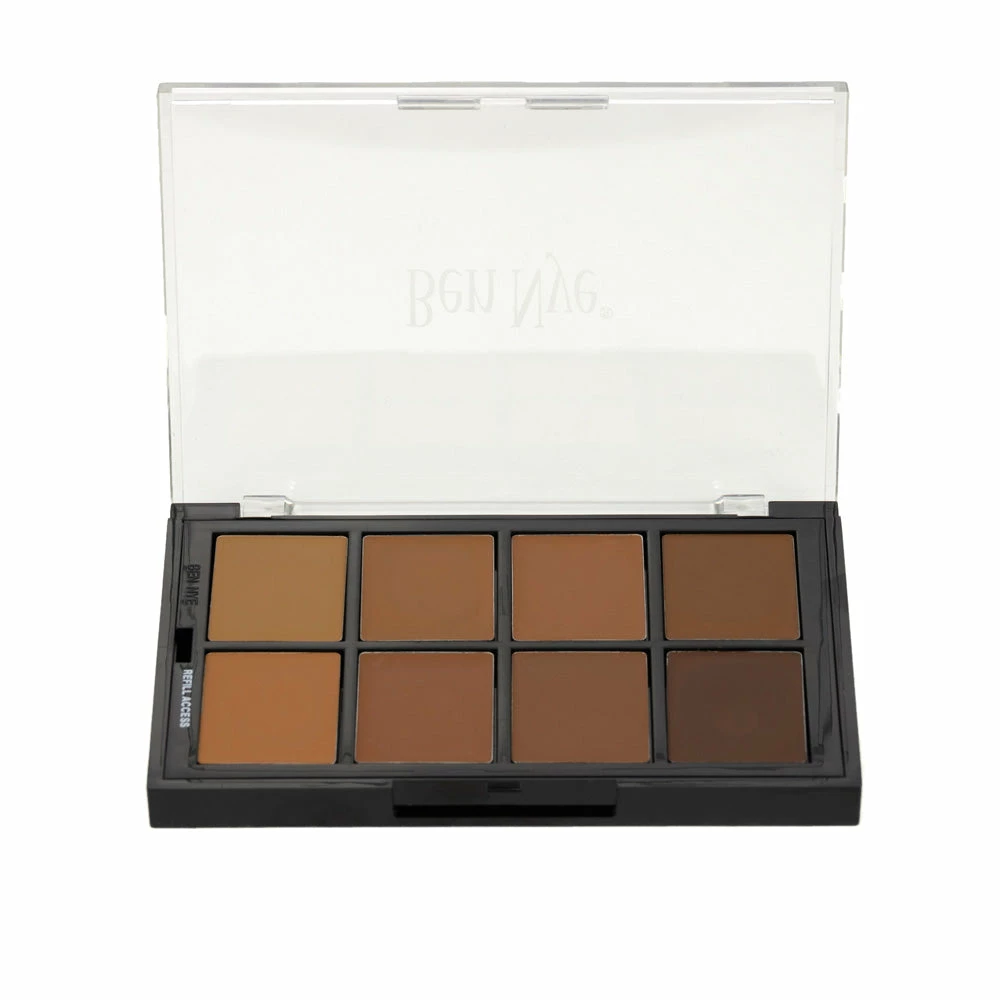 Ben Nye Matte HD Foundation Studio Color Palette Brown (STP-09) 1 Ben Nye Matte HD Foundation Studio Color Palette Brown (STP-09)