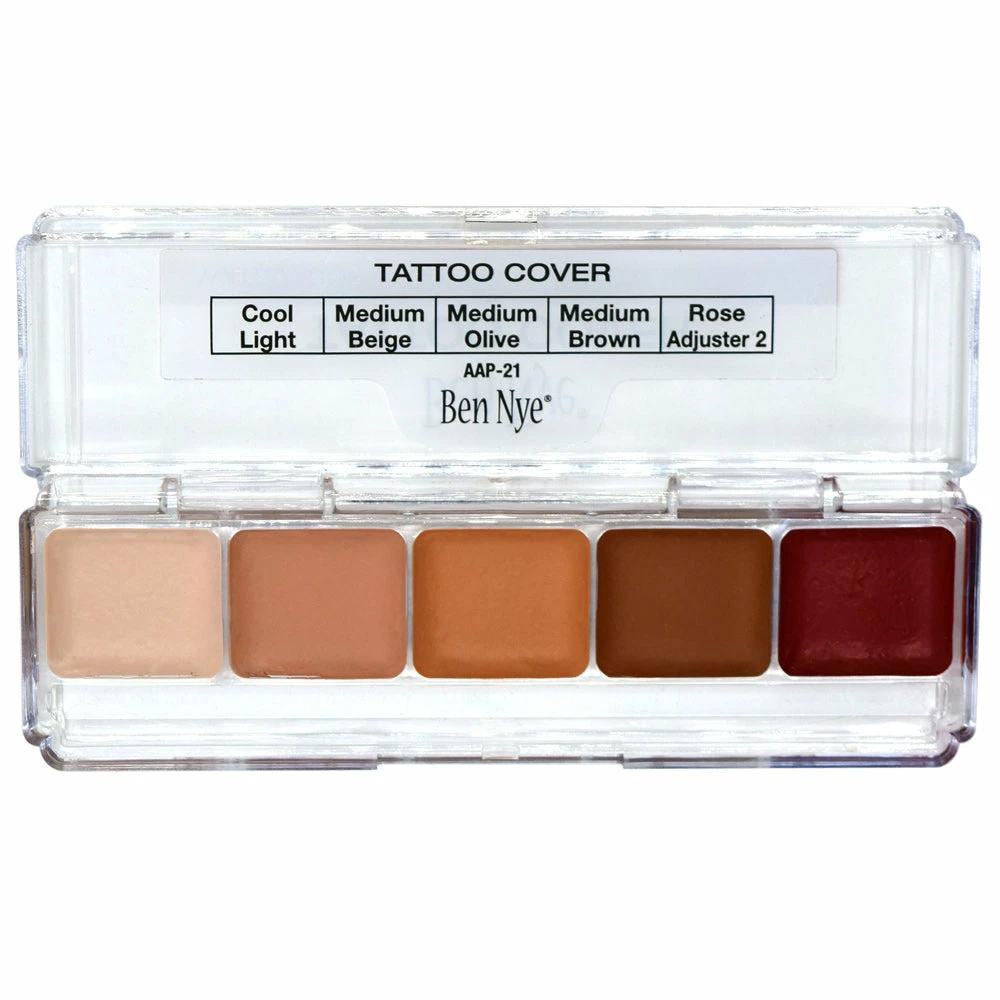 Ben Nye Tattoo Cover Palette (AAP-21) 2 Ben Nye Tattoo Cover Palette (AAP-21)