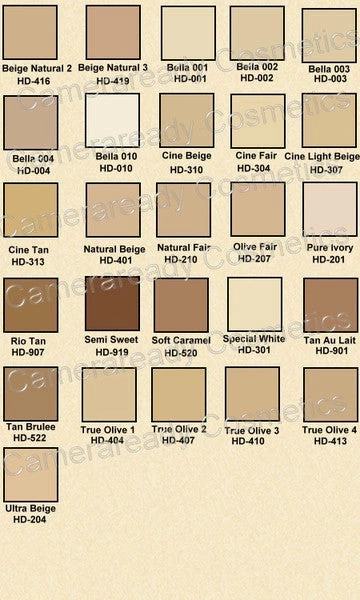 SAMPLE Ben Nye MediaPRO HD Sheer Foundation 3 SAMPLE Ben Nye MediaPRO HD Sheer Foundation