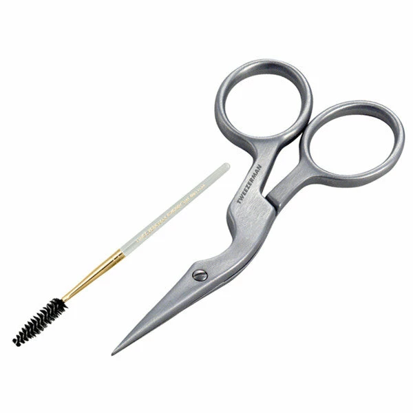 Tweezerman Stainless Brow Shaping Scissors 1 Tweezerman Stainless Brow Shaping Scissors