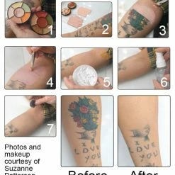 Graftobian Tattoo Cover/Corrector/Neutralizer Wheel 6 Graftobian Tattoo Cover/Corrector/Neutralizer Wheel