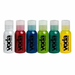 European Body Art Voda Airbrush 6-Packs 1oz. Face