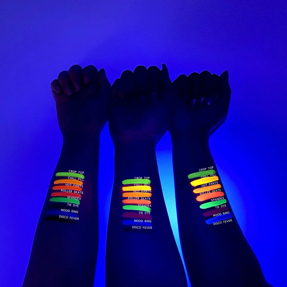 Gavissi Neon Festival UV Paint Palette 3 Gavissi Neon Festival UV Paint Palette