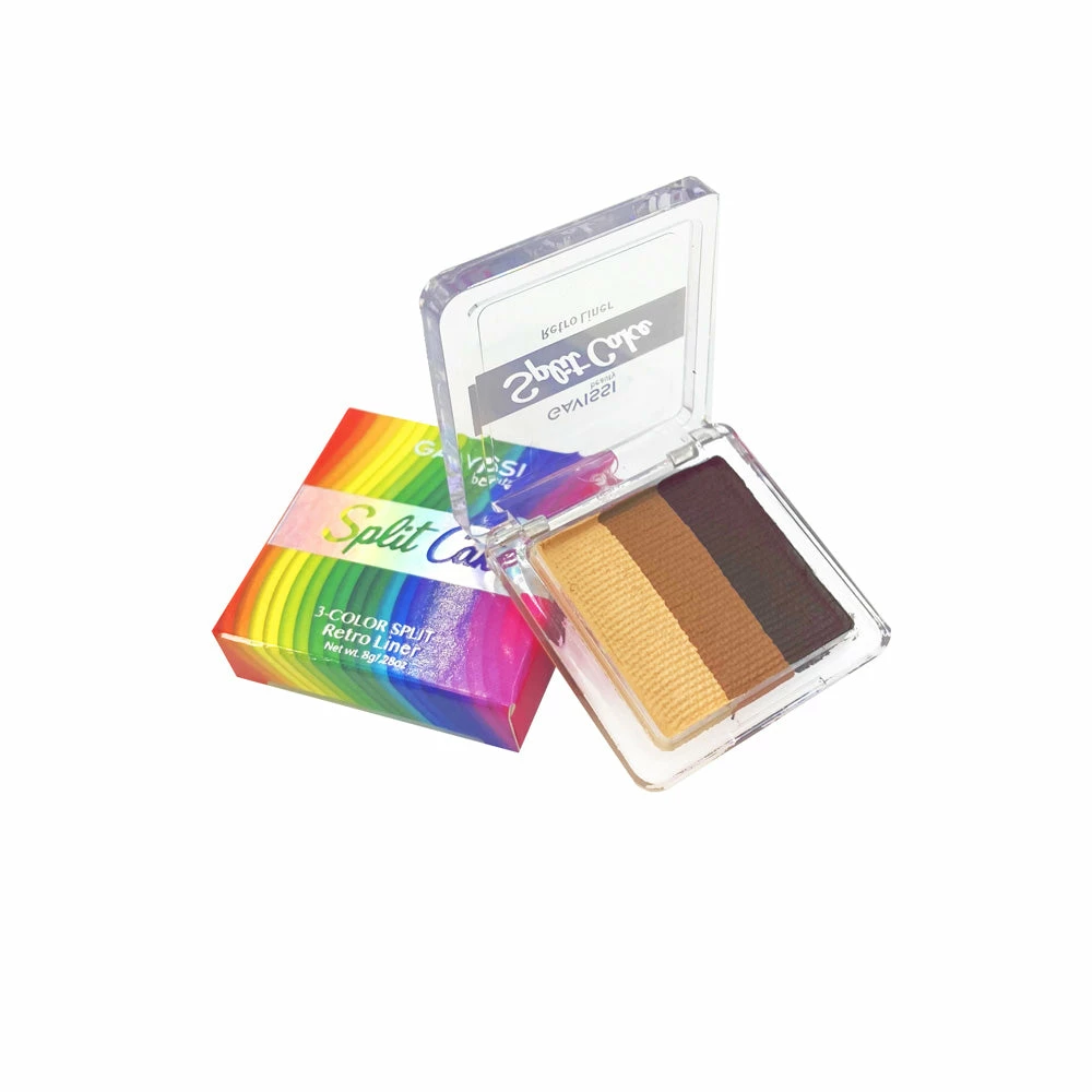 Gavissi Caramel 3 Color Split Liner 1 Gavissi Caramel 3 Color Split Liner