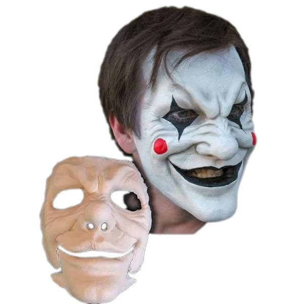 Stage Frights Foam Latex Prosthetic The Jester Mask 1 Stage Frights Foam Latex Prosthetic The Jester Mask