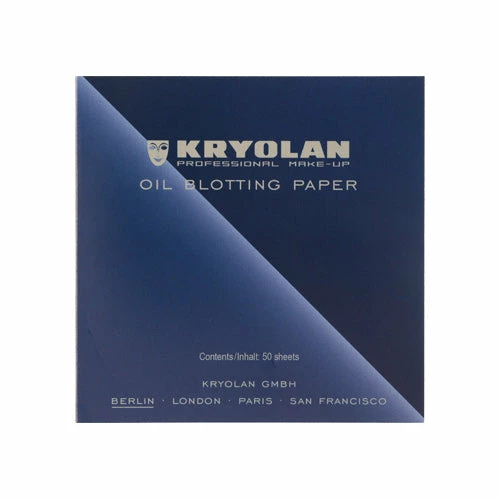 Kryolan Professional Make-Up Kryolan Oil Blotting Paper 1 Kryolan Professional Make-Up Kryolan Oil Blotting Paper