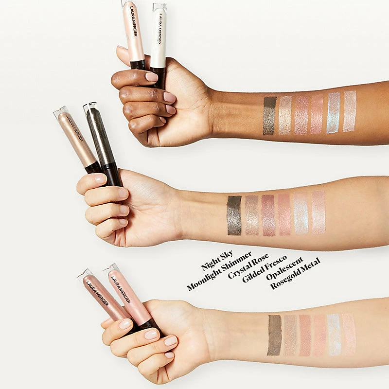 Laura Mercier Caviar Chrome Veil Liquid Eyeshadow 2 Laura Mercier Caviar Chrome Veil Liquid Eyeshadow