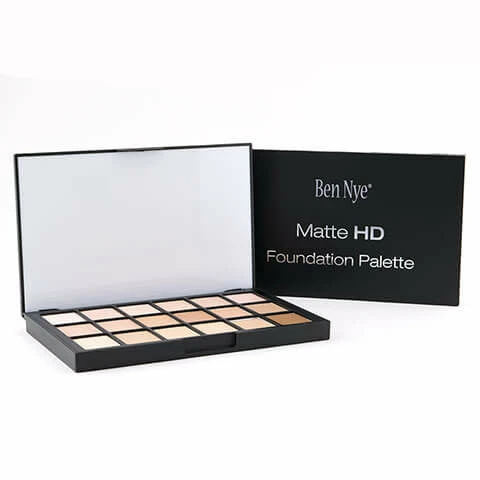 Ben Nye Matte HD Foundation Palette - 18 Colors 2 Ben Nye Matte HD Foundation Palette - 18 Colors