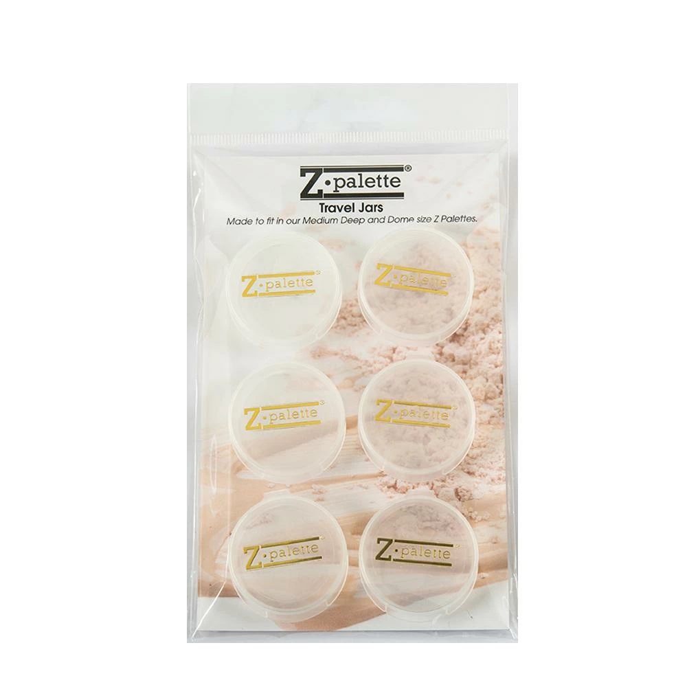 Kits & Tools Z-Palette Travel Jars 6 Pack (Medium) 1 Kits & Tools Z-Palette Travel Jars 6 Pack (Medium)