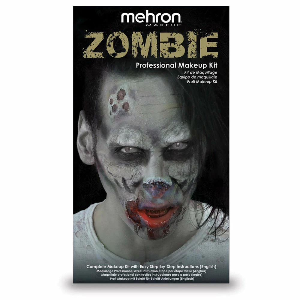Mehron Zombie Professional Character Makeup Kit (KMP-EZ) 1 Mehron Zombie Professional Character Makeup Kit (KMP-EZ)