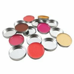 Z-Palette Z Palette Round Empty Metal Pans 6 Z-Palette Z Palette Round Empty Metal Pans