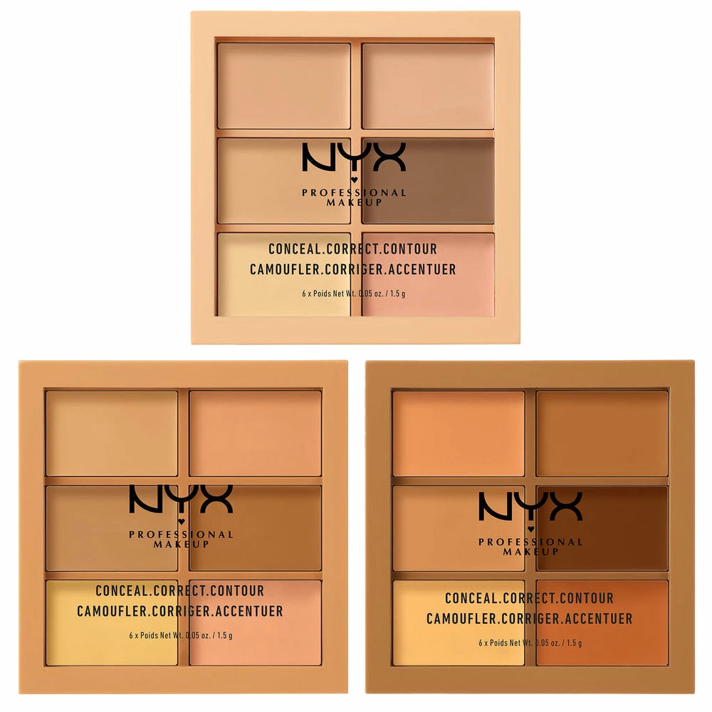 NYX Conceal, Correct, Contour Palette 1 NYX Conceal, Correct, Contour Palette