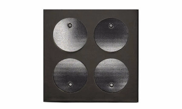 Ben Nye Empty 4-Well Refillable Palette 3 Ben Nye Empty 4-Well Refillable Palette